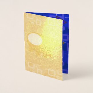 Happy Birthday Puppy Spaceship Chef Ducky Foil Card