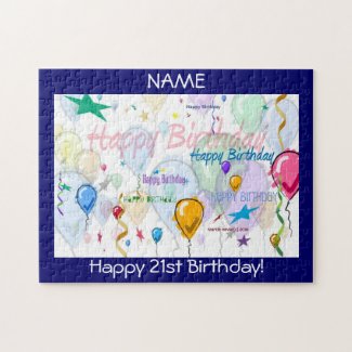 Happy Birthday Puzzle (Personalize)