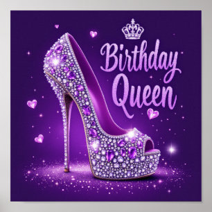 Happy  Birthday Queen  Poster