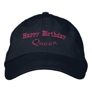 Happy Birthday Queen Printed Lovely Beautiful-Hat Embroidered Baseball Cap