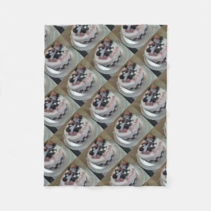 happy birthday racing car fleece blanket