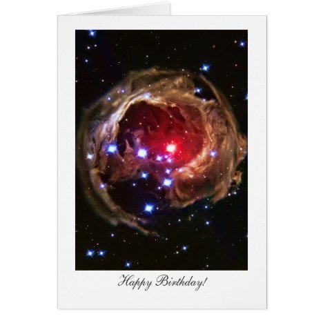 Happy Birthday, Red Supergiant Star Monocerotis Card