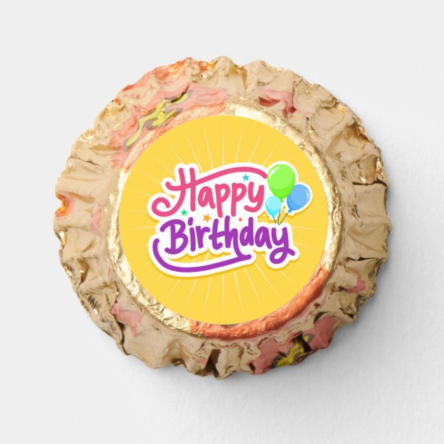 Happy Birthday ! Reese's Peanut Butter Cups (Front)