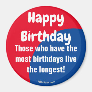 Happy Birthday Refrigerator Magnet