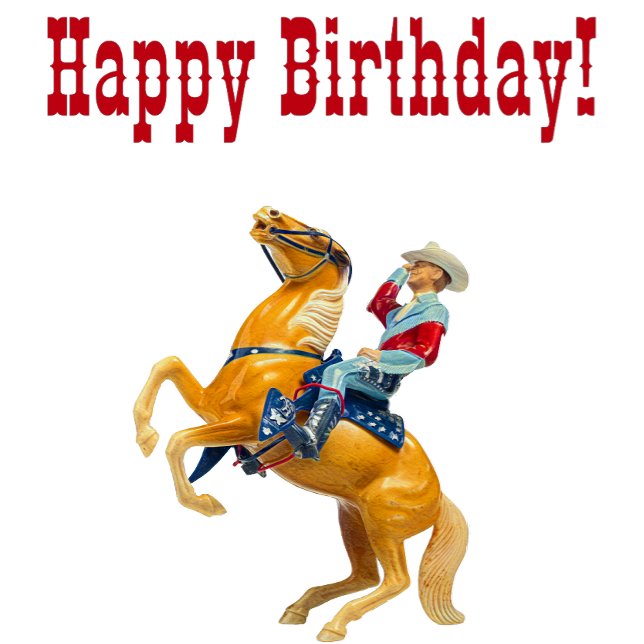 Happy Birthday! Rodeo Cowboy (Creator Uploaded)