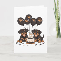 Happy Birthday Rottweiler Dogs