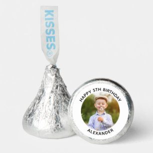 Happy Birthday Round Photo Hershey®'s Kisses®