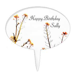 Happy Birthday Sally Cake Topper
