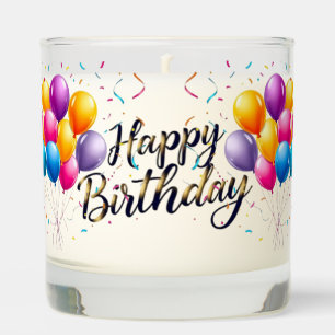 Happy Birthday Scented Candle