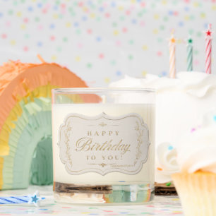 Happy Birthday Scented Jar Candle