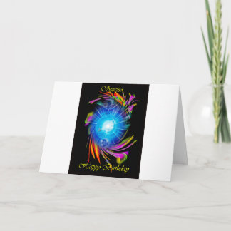 Happy Birthday Scorpio Card