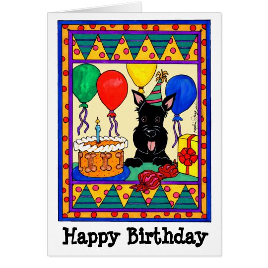 Happy Birthday Scot Card | Zazzle.com