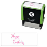 happy birthday stamp, Zazzle