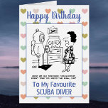 Happy Birthday Scuba Diver