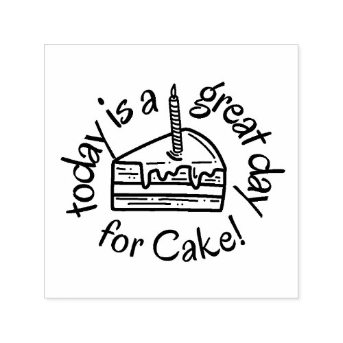 Happy Birthday   Self Inking Rubber Stamp