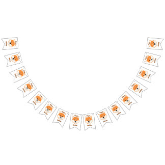 Happy Birthday Shiba Inu Original Bunting Banner