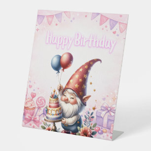 Happy Birthday sign