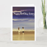 Happy Birthday Sister Card<br><div class="desc">A Birthday card for a Sister</div>