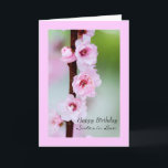 Happy Birthday sister in law Card<br><div class="desc">Text (front and inside the card) can be moved,  changed and replaced to suit your preference.</div>