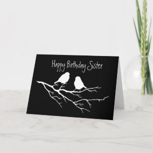 Happy Birthday Sister Special Friend, Two Birds Card