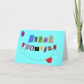 Happy Birthday Smile Card