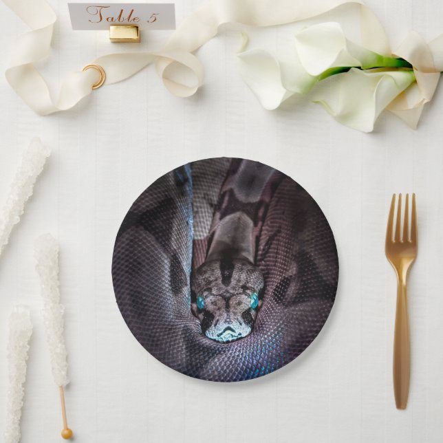 Happy Birthday Snake Party Plates (Wedding)