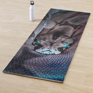 Happy Birthday Snake Yoga Mat
