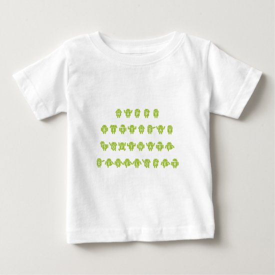 Happy Birthday Software Developer (Bugdroid) Baby T-Shirt