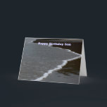 Happy Birthday Son Card<br><div class="desc">Happy birthday son, love, happiness</div>