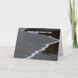 Happy Birthday Son Card<br><div class="desc">Happy birthday, love, happiness</div>
