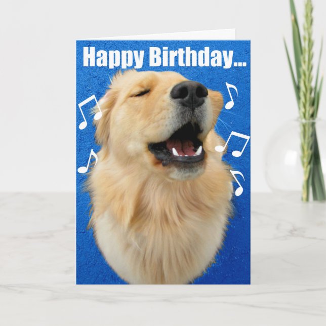 Happy Birthday Song to YOU! Card (Front)