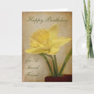 Happy Birthday, Special Friend Card
