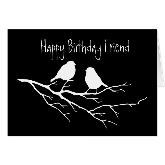 Happy Birthday Special Friend, Two Birds Greeting Cards