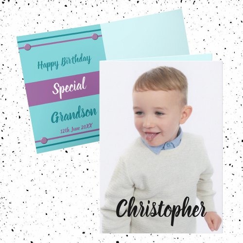 Happy Birthday special Grandson photo