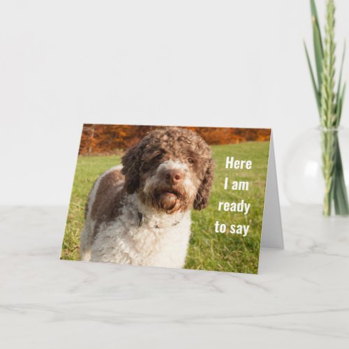 HAPPY BIRTHDAY SPECIAL LITTLE ONE FROM DOGGIE CARD