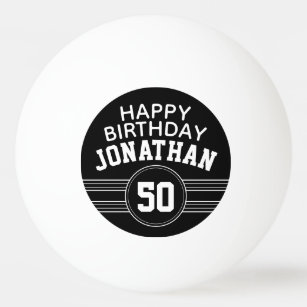 Happy Birthday Ping Pong Table Tennis Equipment Zazzle Happy Birthday Ping Pong Table Tennis Equipment Zazzle