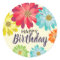 Happy Birthday spring flowers