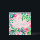 Happy Birthday Spring Summer Garden Floral Blush Card<br><div class="desc">A modern and beautiful birthday card featuring a romantic garden floral design. Perfect for any age birthday.</div>