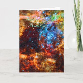Happy Birthday - Stellar Group, Tarantula Nebula Card