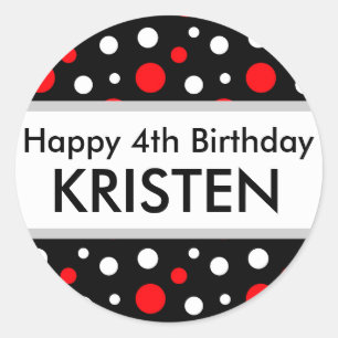 Happy Birthday Sticker