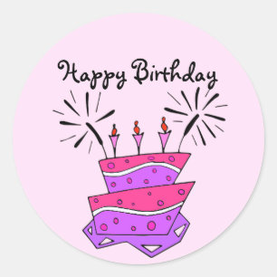 Happy Birthday Sticker