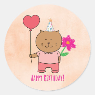 Happy Birthday Sticker