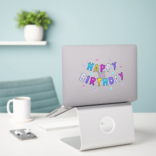 happy birthday sticker