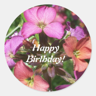 Happy Birthday Sticker 'Constant Cheer'