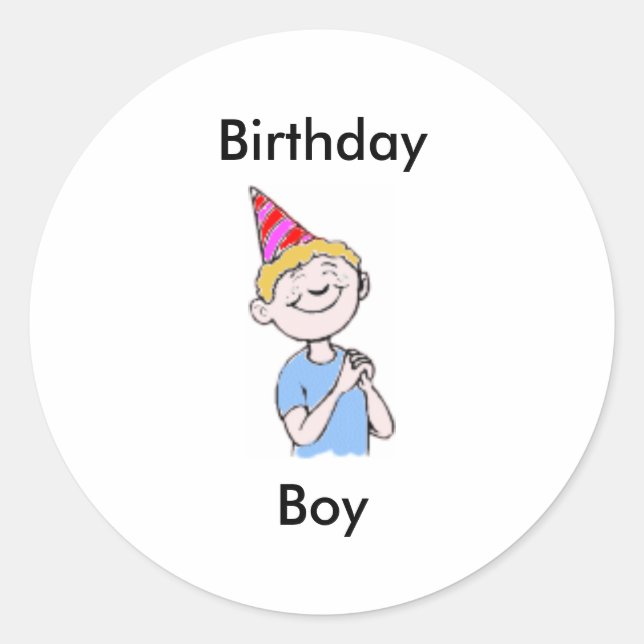 Happy birthday ! sticker for sale ! (Front)