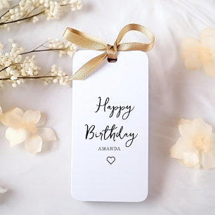 happy birthday Sticker Gift Tags