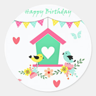 Happy Birthday Stickers