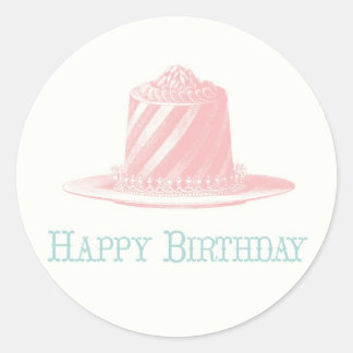 Happy Birthday Stickers