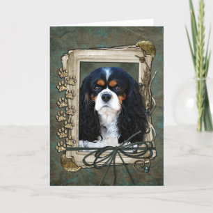 Happy Birthday - Stone Paws - Cavalier Card