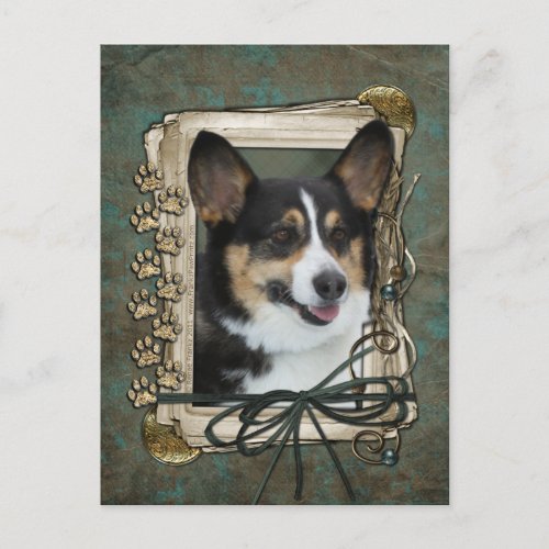 Happy Birthday _ Stone Paws _ Corgi Postcard